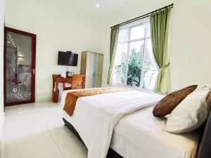 classic room, bed room, tunjung boutique resort, pererenan