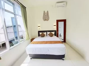 double bed, classic room, tunjung boutique resort