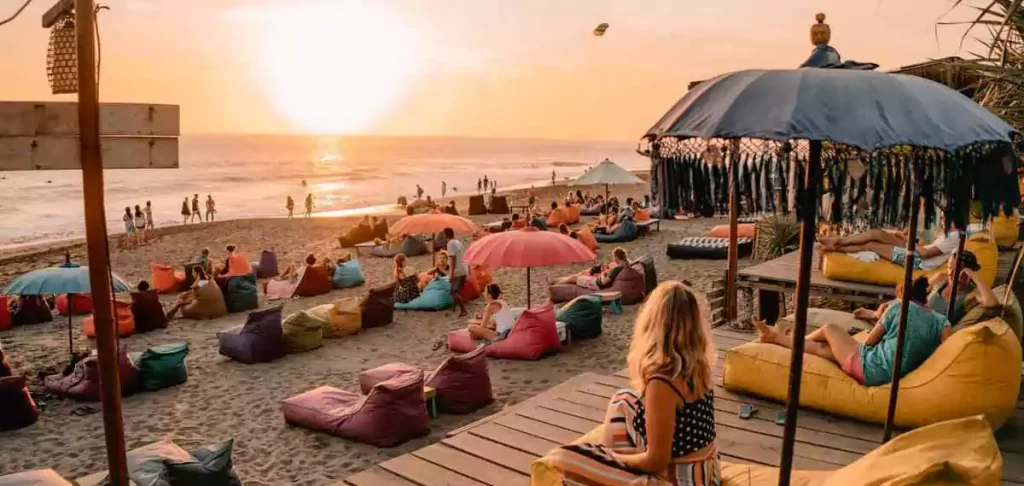 berawa beach, berawa beach sunset, berawa beach canggu, canggu bali