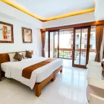 bedroom, deluxe room, tunjung boutique resort, canggu hotels