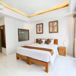 spacious bedroom, bedroom, deluxe room, tunjung boutique resort, canggu hotels
