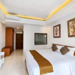 bed room, deluxe room, tunjung boutique resort, canggu hotels