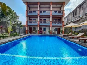 tunjung boutique resort, pool view, swimming pool