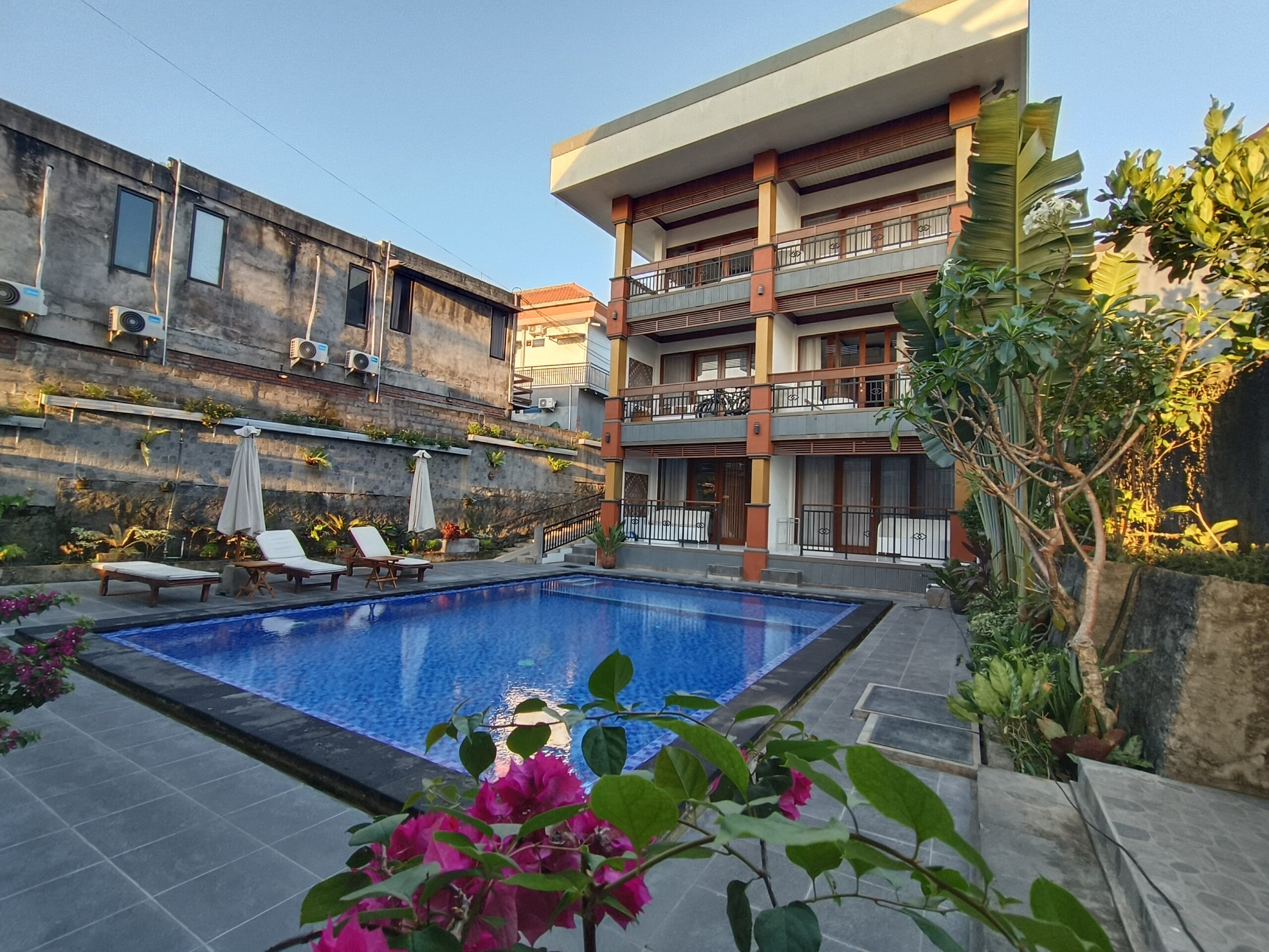 Relaxing stay at The Tunjung Boutique Resort with a pool view.