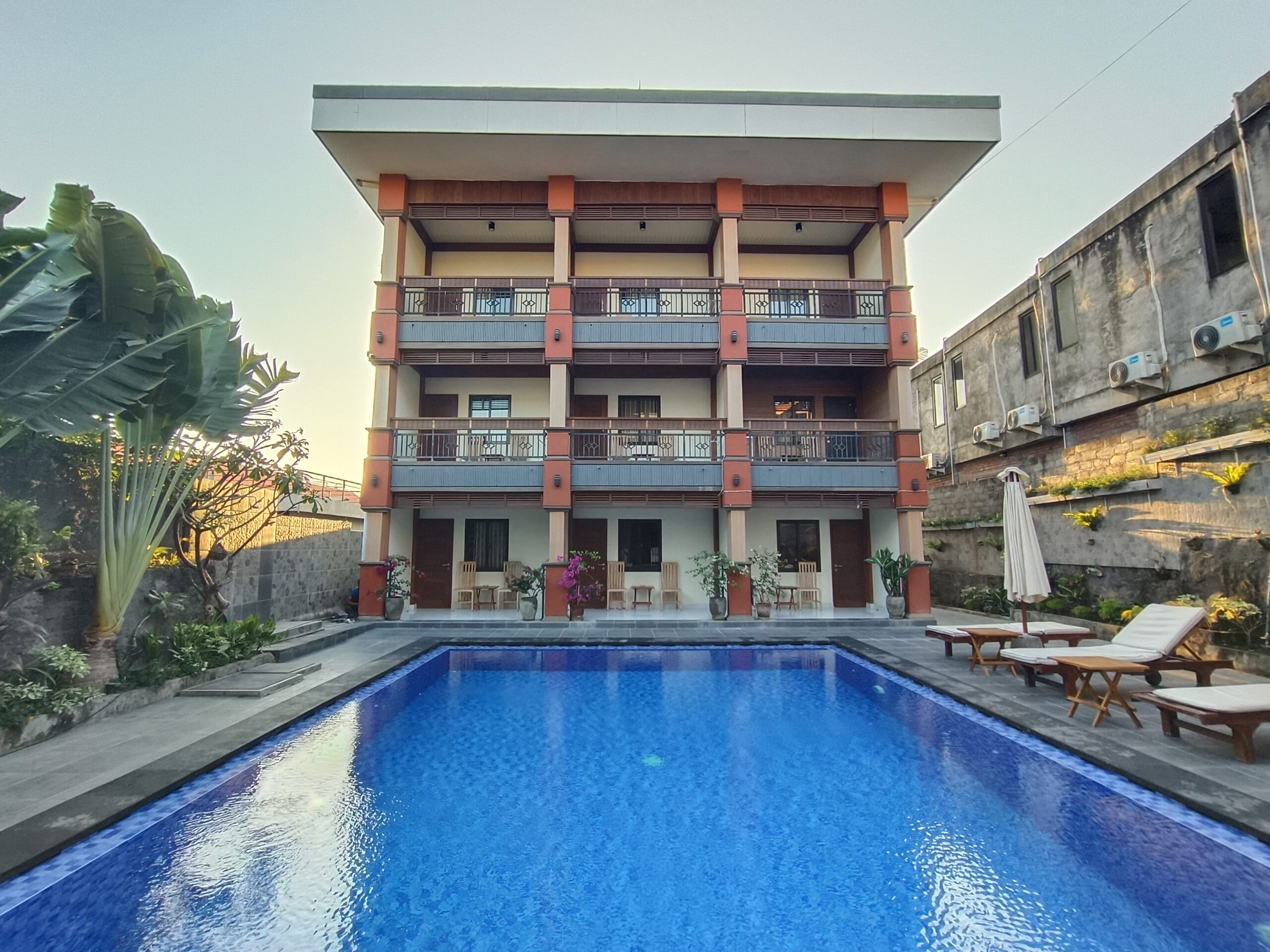 tunjung boutique resort, superior room, canggu hotels, superior balcony