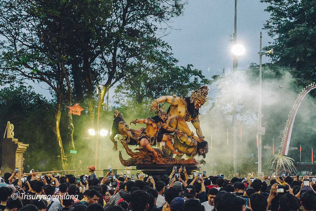 Ogoh-ogoh, Balinese cultures, Giant dolls, Balinese Ogoh-ogoh, Giant dolls in Bali, Nyepi Day, Bali Silent Day, Denpasar City Ogoh-ogoh Festival 2025
