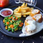 Chicken Cordon Bleu, Main course, Warung Puri Boga Restaurant, Tunjung Boutique Resort