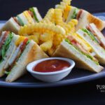 Club Sandwich, Light meals, Warung Puri Boga Restaurant, Tunjung Boutique Resort