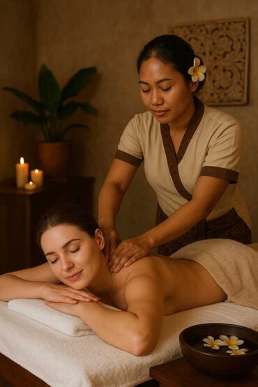 Balinese massage, spa massage