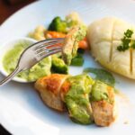 Chicken Creamy Pesto, Warung Puri Boga Restaurant, Tunjung Boutique Resort