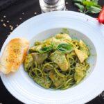 Spaghetti Chicken Pesto, Italian foods, Warung Puri Boga Restaurant, Tunjung Boutique Resort, canggu resto