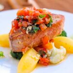 Tuna Steak with Salsa Sauce, Best menu at Warung Puri Boga, Canggu Restaurant