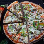 vegetable pizza, italian foods, Warung Puri Boga Restaurant, Tunjung Boutique Resort