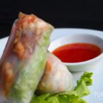Vietnamese spring roll, Vietnam foods, Warung Puri Boga Restaurant, Tunjung Boutique Resort