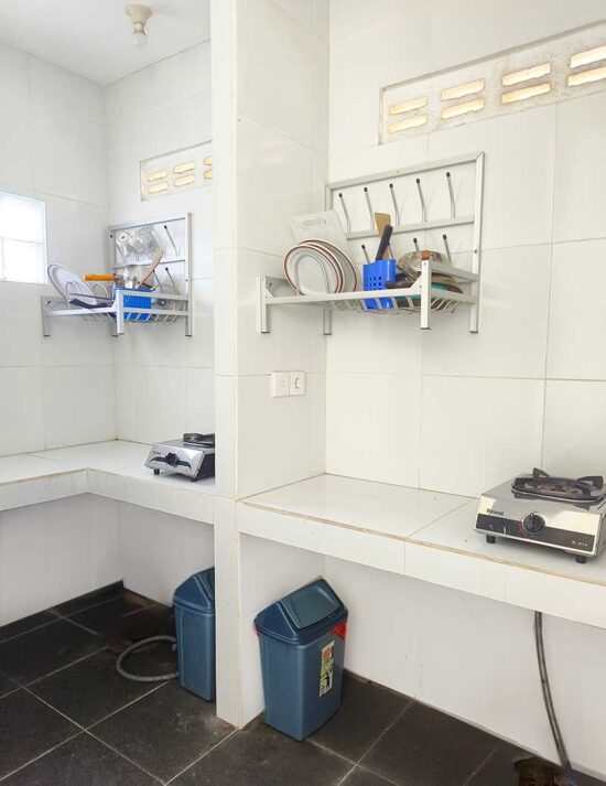 Shared Kitchen at he Tunjung Boutique Resort